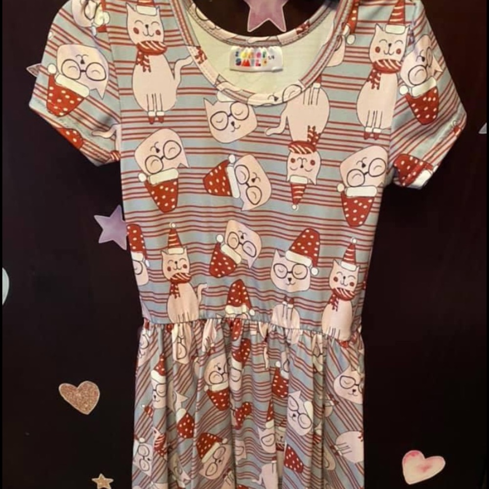 Dotdotsmile classic cap dress girls size 5/6